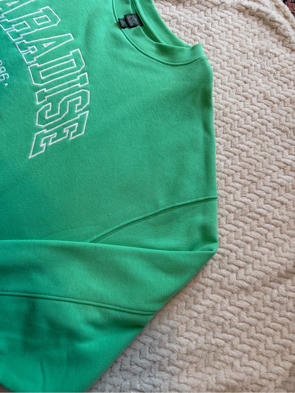 Wild Fable Green 'Paradise Beach Club' Sweatshirt - Picture 3 of 5